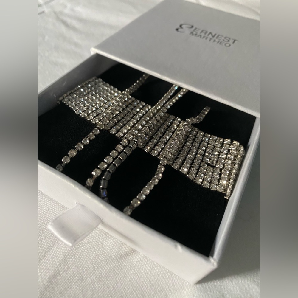 Ernest Martheo jeweled choker and necklace (discounts on necklace bundles)